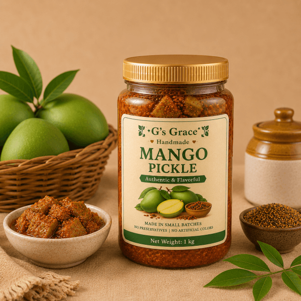 G's Grace homemade mango pickle